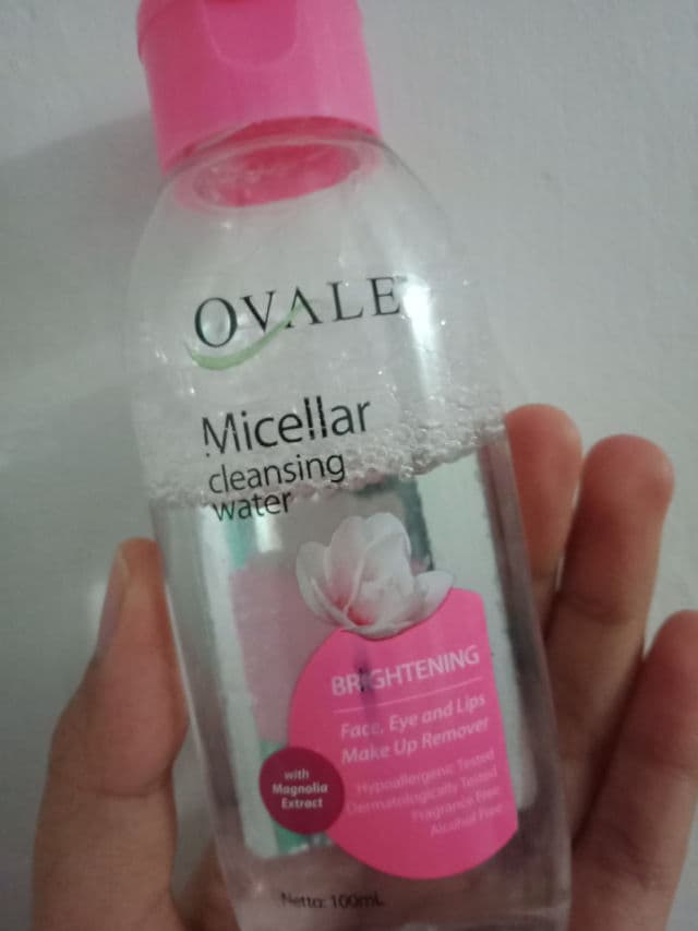 Ovale Micellar Cleansing Water Brightening with Magnolia Extract review photo by praditaprima