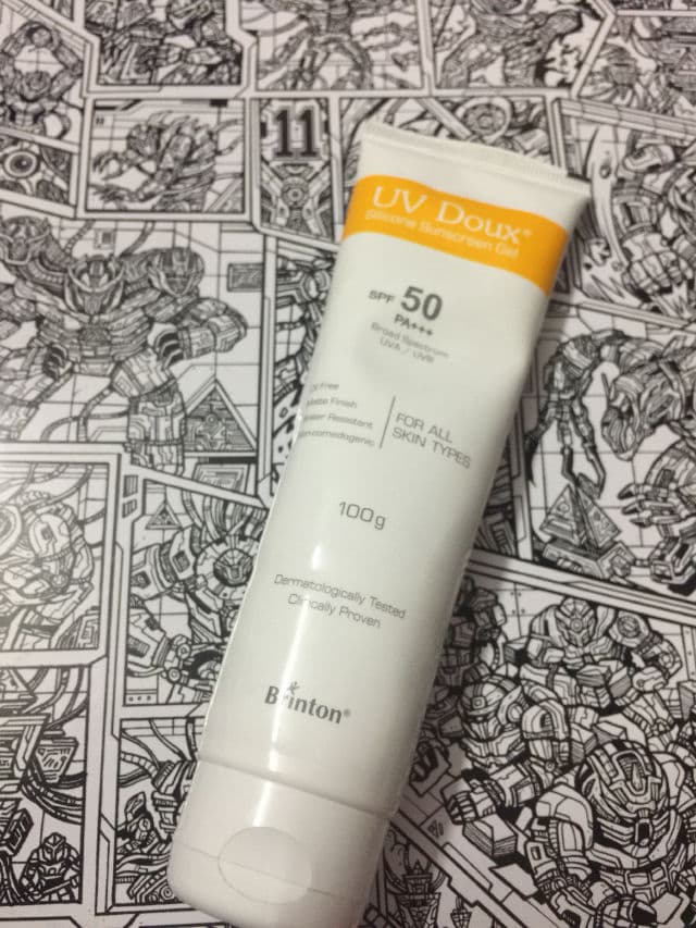 Brinton UV Doux SPF 50 Silicone Sunscreen Gel review photo by pratistha