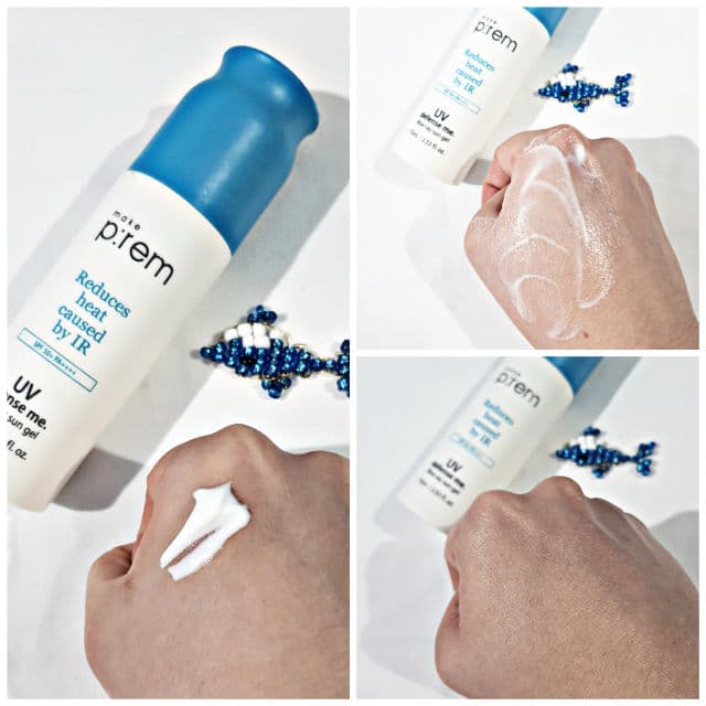 make p:rem UV Defense Me. Blue Ray Sun Gel SPF50 PA++++ review photo by prisci