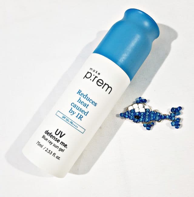 make p:rem UV Defense Me. Blue Ray Sun Gel SPF50 PA++++ review photo by prisci
