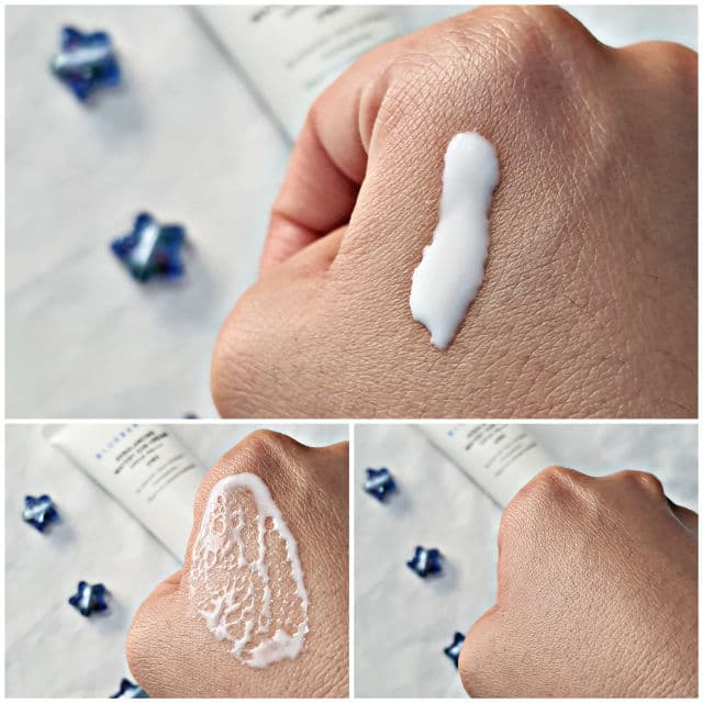 INNISFREE Blueberry Rebalancing Watery Sun Cream SPF37 review photo by prisci