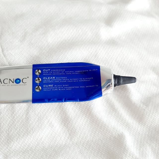 Acnoc Acneser Spot Gel review photo by pristine