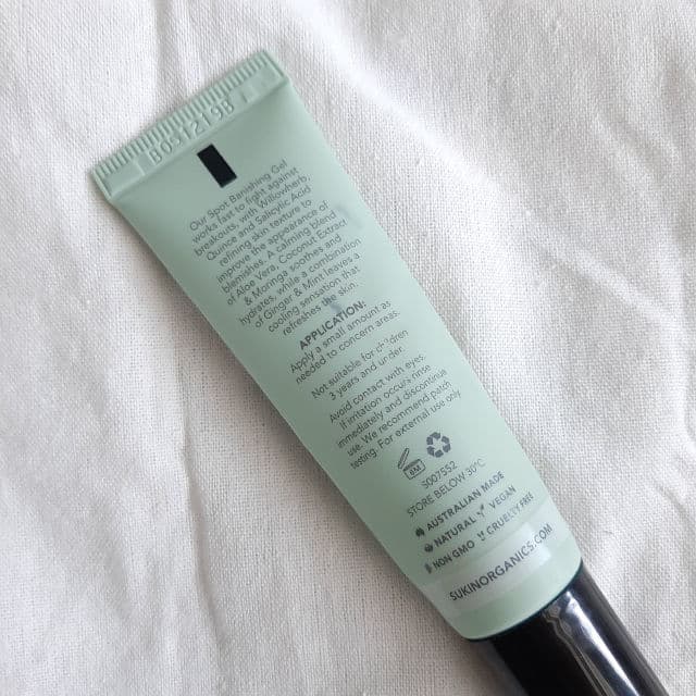 Sukin Blemish Control Spot Banishing Gel review photo by pristine