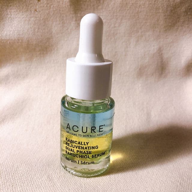 Acure Radically Rejuvenating Dual Phase Bakuchiol Serum review photo by purplerain9
