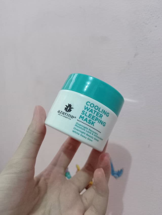 Azarine Cooling Water Sleeping Mask review photo by qiu