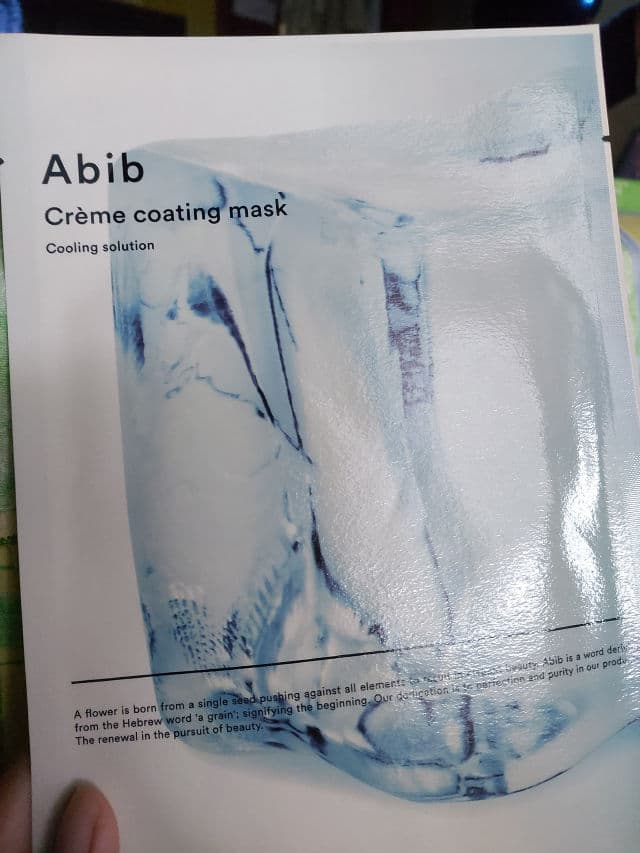 Abib Creme Coating Mask Cooling Solution review photo by qntmrmdhn