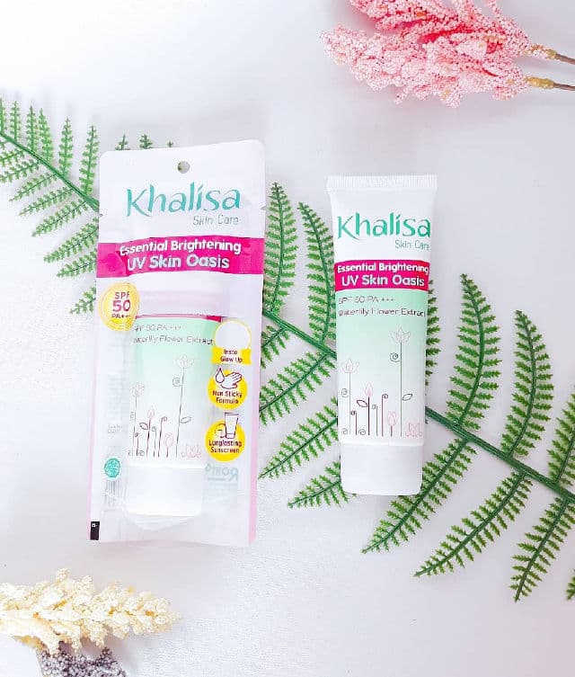 Khalisa Essential Brightening UV Skin Oasis SPF 50 PA +++ review photo by qonee