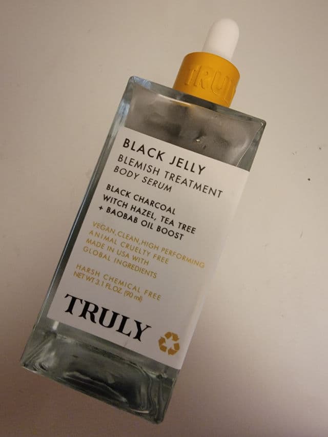 Truly Black Jelly Blemish Treatment Body Serum review photo by raereviewenster
