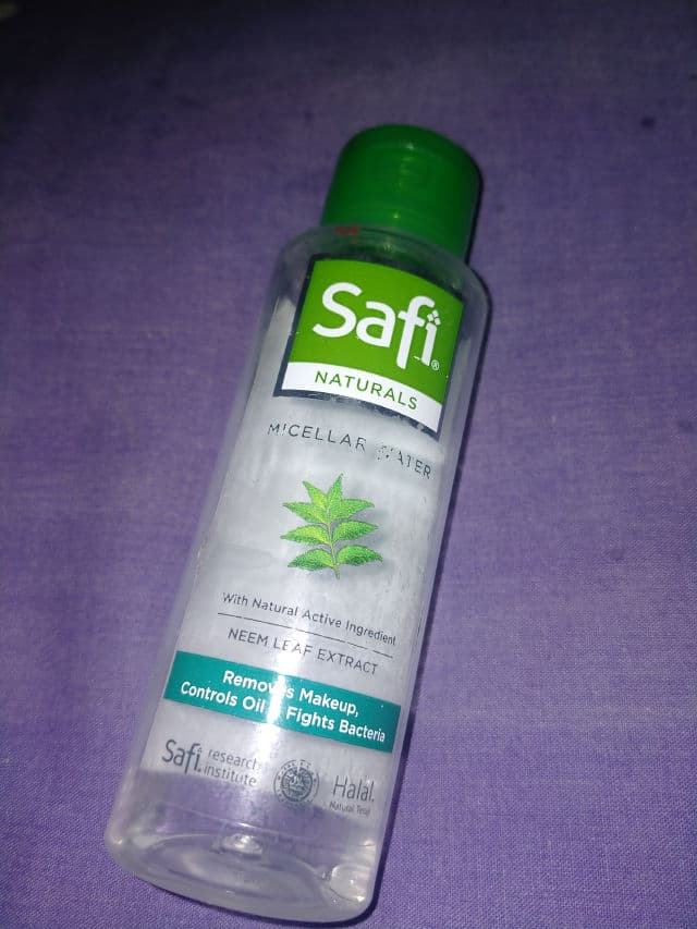 Safi Micellar Natural Cleansing Water Neem review photo by rahmajulia