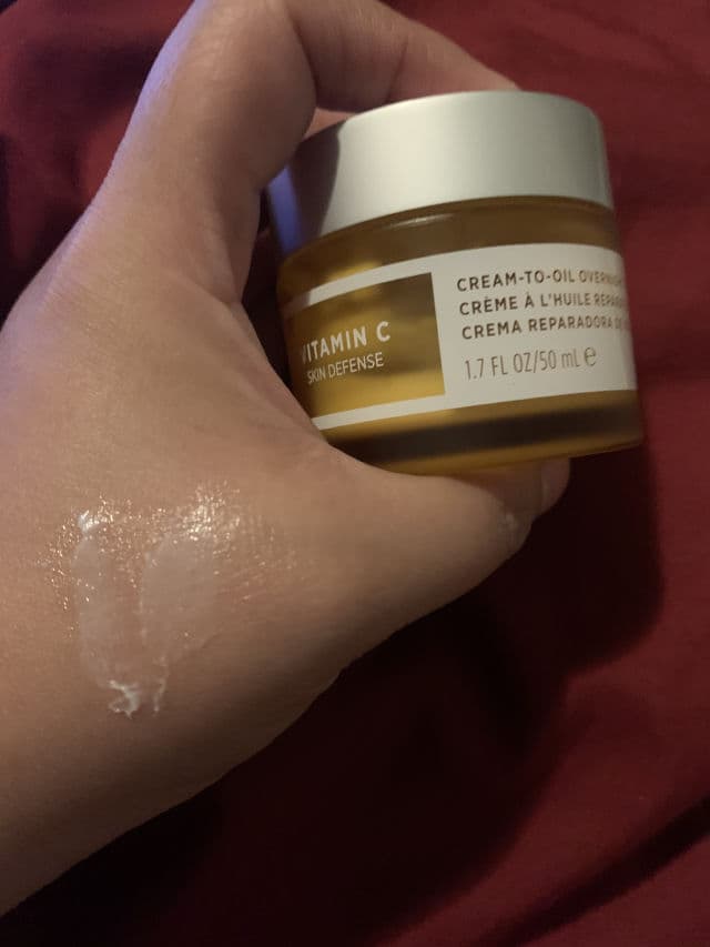 Sei Bella Vitamin C Cream-to-Oil Overnight Repair review photo by rainabunz