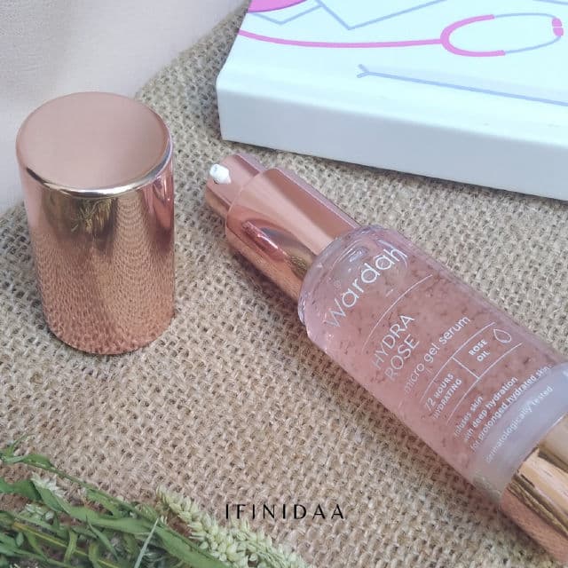 Wardah Hydra Rose Micro Gel Serum review photo by rangermerah