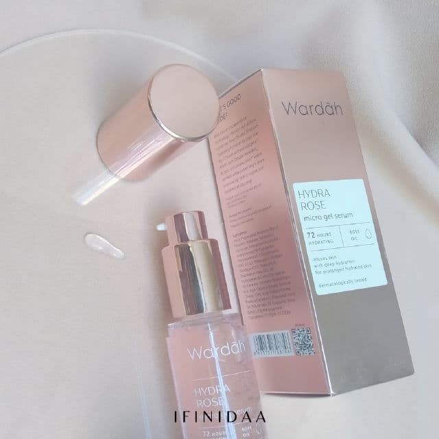 Wardah Hydra Rose Micro Gel Serum review photo by rangermerah