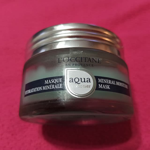 L'Occitane Aqua Reotier Mineral Moisture Mask review photo by raque