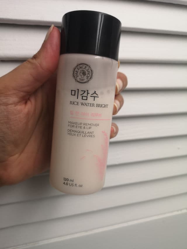 THE FACE SHOP Rice Water Bright Lip & Eye Makeup Remover review photo by rashi1101