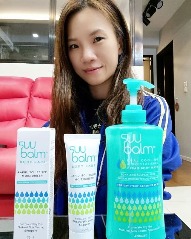 Suu Balm Dual Cooling & Moisturising Cream Body Wash review photo by rebeccaxseah