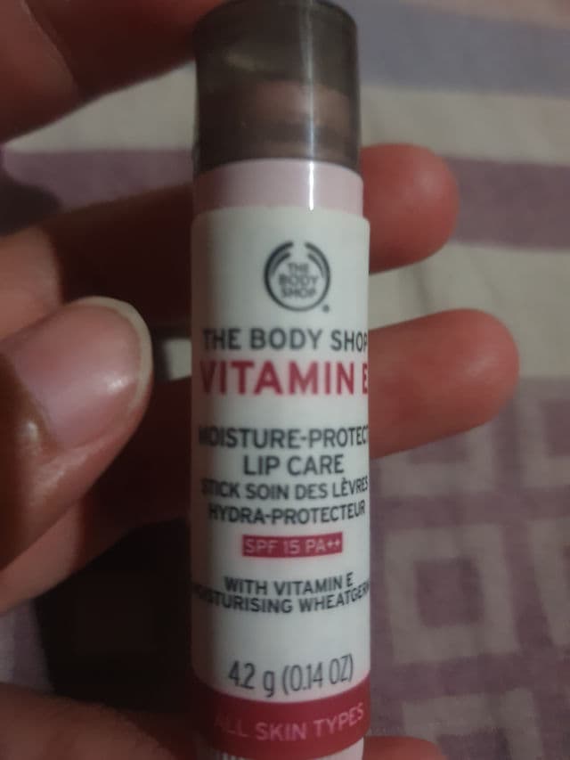 The Body Shop Vitamin E Lip Care Stick SPF 15 review photo by renandari