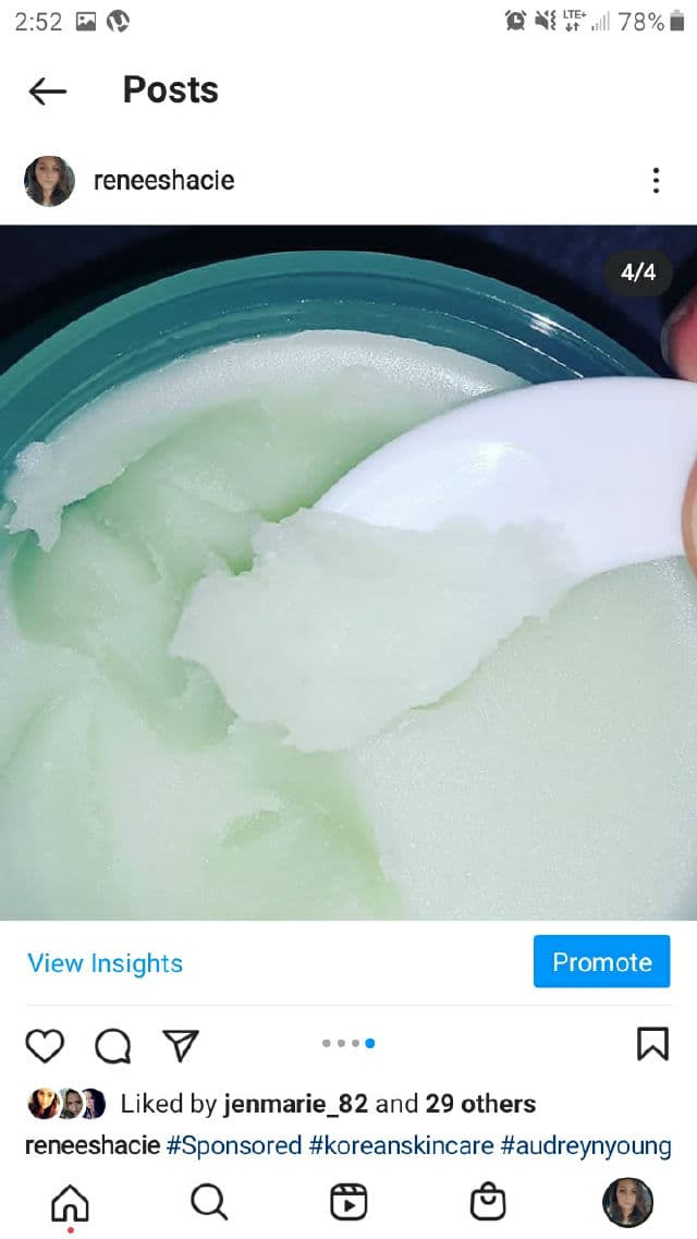 Audrey & Young Cica Microbiome Cleansing Balm review photo by reneeshacie