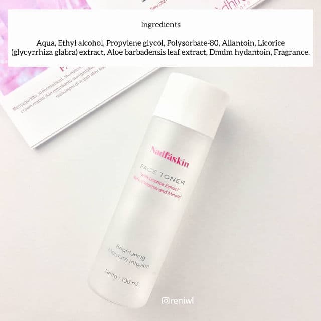 Nadfaskin Face Toner Brightening Moisture Infusion review photo by reniwl