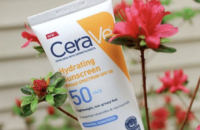 CeraVe Hydrating Sunscreen Face Lotion SPF 50 review photo by reviewsbyjess