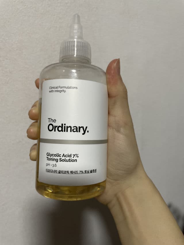 The Ordinary Glycolic Acid 7% Toning Solution review photo by mythicccskin