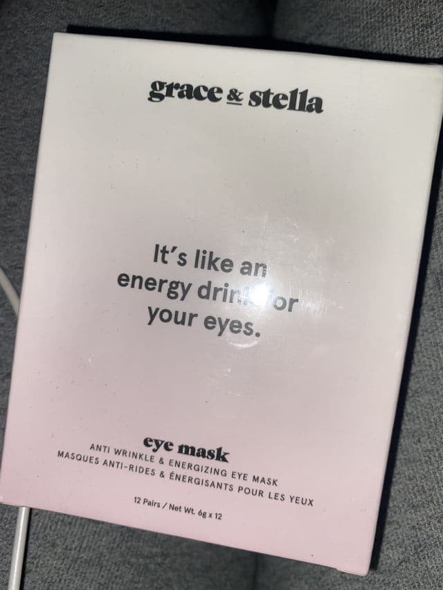 Grace & Stella Energy Drink Eye Masks review photo by ricoskin
