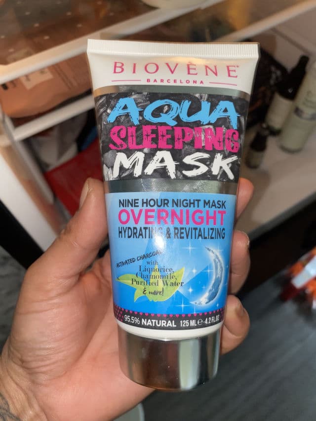 Biovène Aqua Sleeping Mask review photo by ricoskin