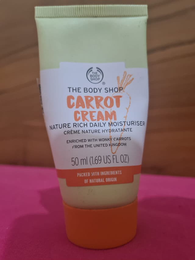The Body Shop Carrot Cream Nature Rich Daily Moisturizer review photo by rinasito