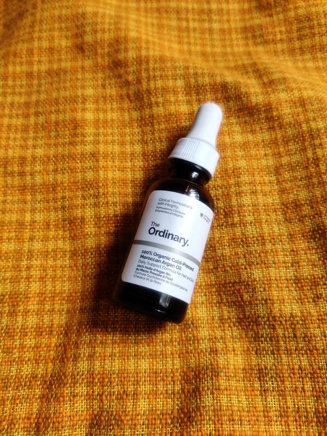 The Ordinary 100% Organic Cold-Pressed Moroccan Argan Oil review photo by riohila
