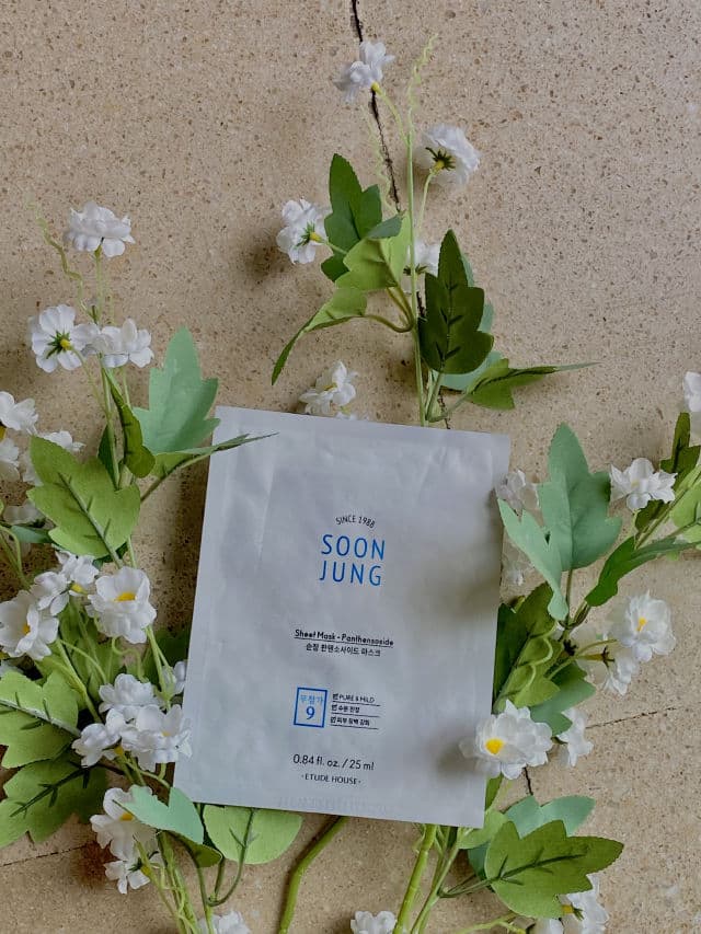ETUDE SoonJung Sheet Mask Panthensoside review photo by riyaarolkar