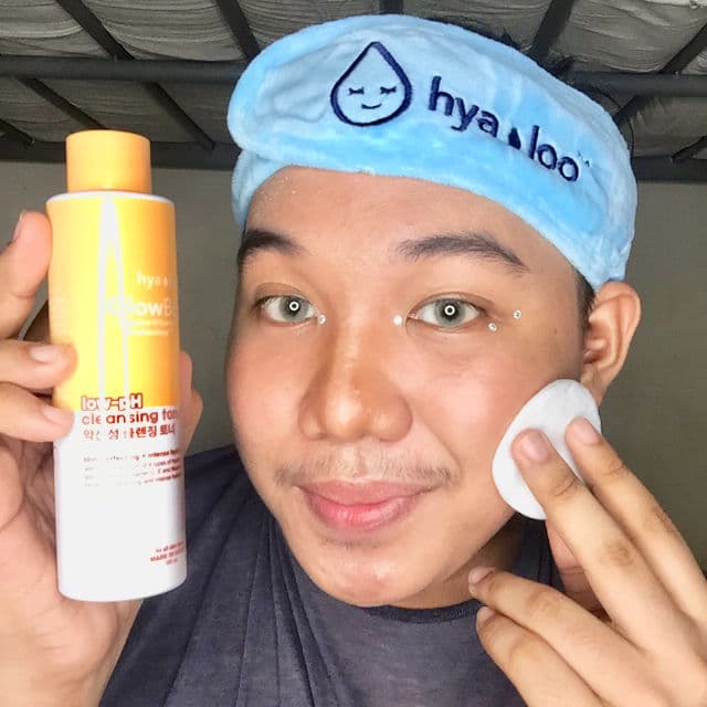 Hyaloo Glow Boost Low-pH Cleansing Toner  review photo by roayieofficial