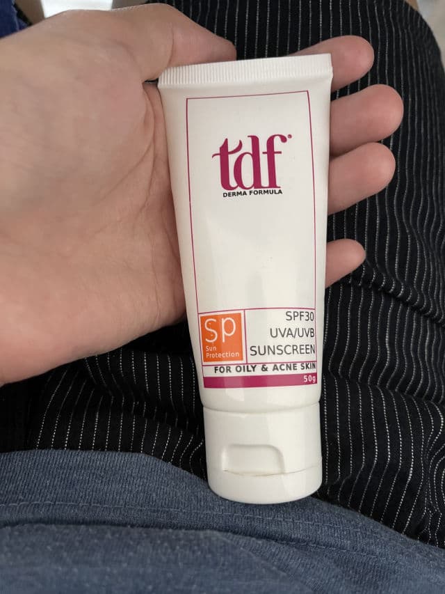 TDF Derma Formula SPF30 UVA/UVB Sunscreen review photo by rollin