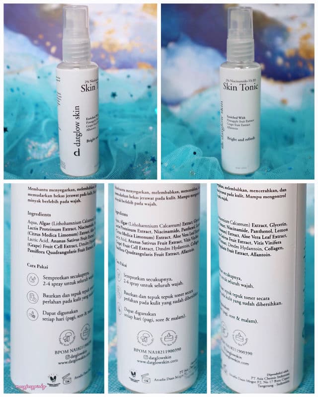 datglowskin 2% Niacinamide + Vit B5 Skin Tonic review photo by roxyfoxypinky