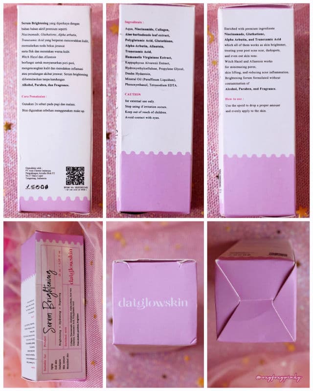 datglowskin Brightening Serum  review photo by roxyfoxypinky