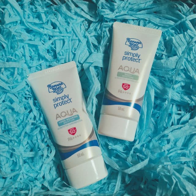 Banana Boat Simply Protect Aqua Long Wearing Moisture SPF50 review photo by rputrikinasih21