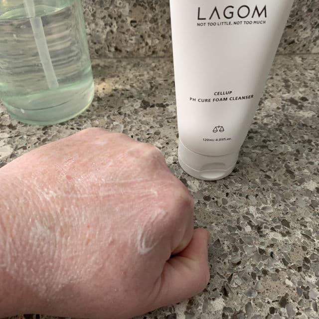 Lagom Cellup pH Cure Foam Cleanser review photo by rusky1415