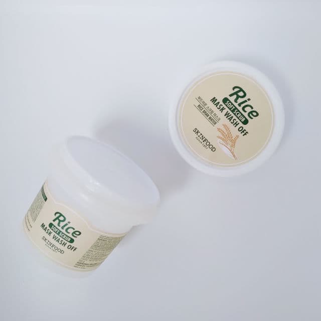 SKINFOOD Rice Soft Scrub review photo by saff
