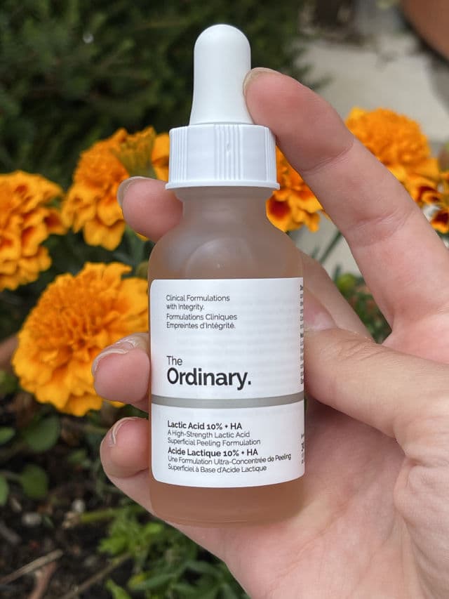 The Ordinary Lactic Acid 10% + HA review photo by frenchxgirl