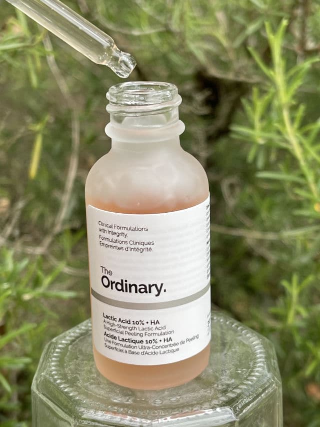 The Ordinary Lactic Acid 10% + HA review photo by frenchxgirl