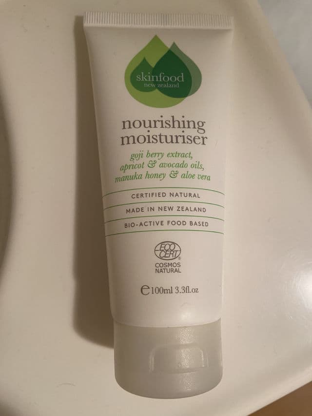 SkinFood New Zealand Nourishing Moisturizer review photo by sam