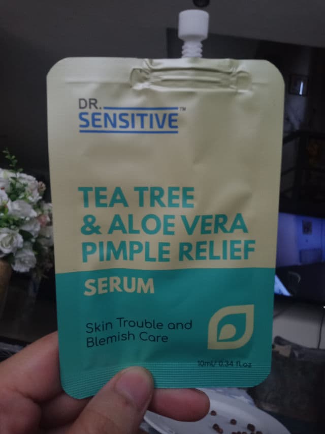 Dr. Sensitive Tea Tree and Aloe Pimple Relief Serum review photo by samgyeup