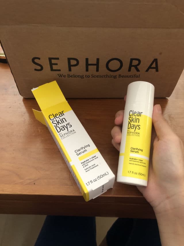 Sephora Collection Clear Skin Days Clarifying Serum review photo by sasshley