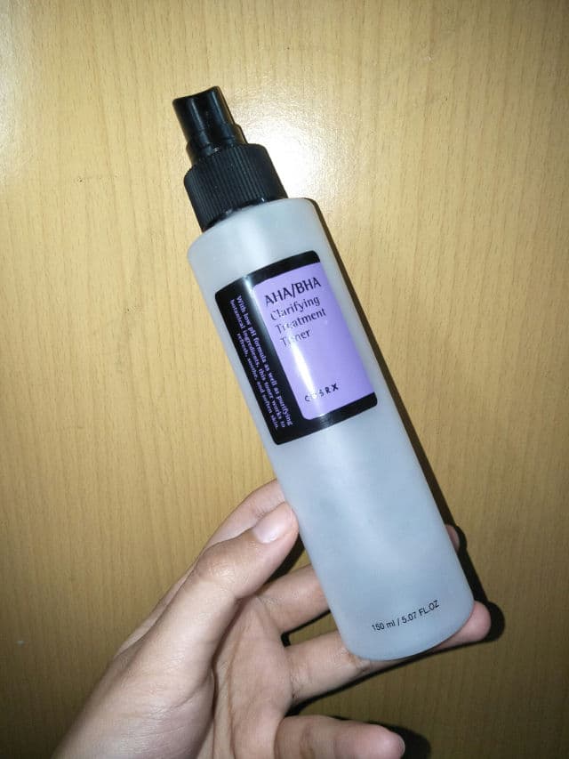 COSRX AHA/BHA Clarifying Treatment Toner review photo by savoerskin
