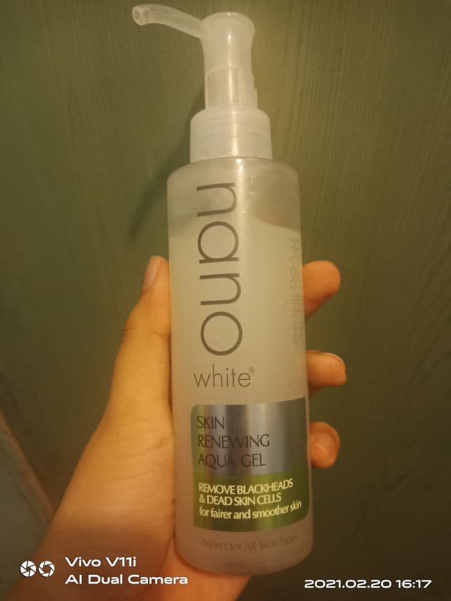 Nano White Skin Renewing Aqua Gel review photo by putrifz