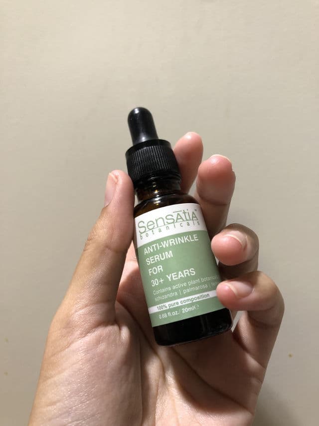 Sensatia Botanicals Anti-Wrinkle Serum for 30+ Years review photo by sad