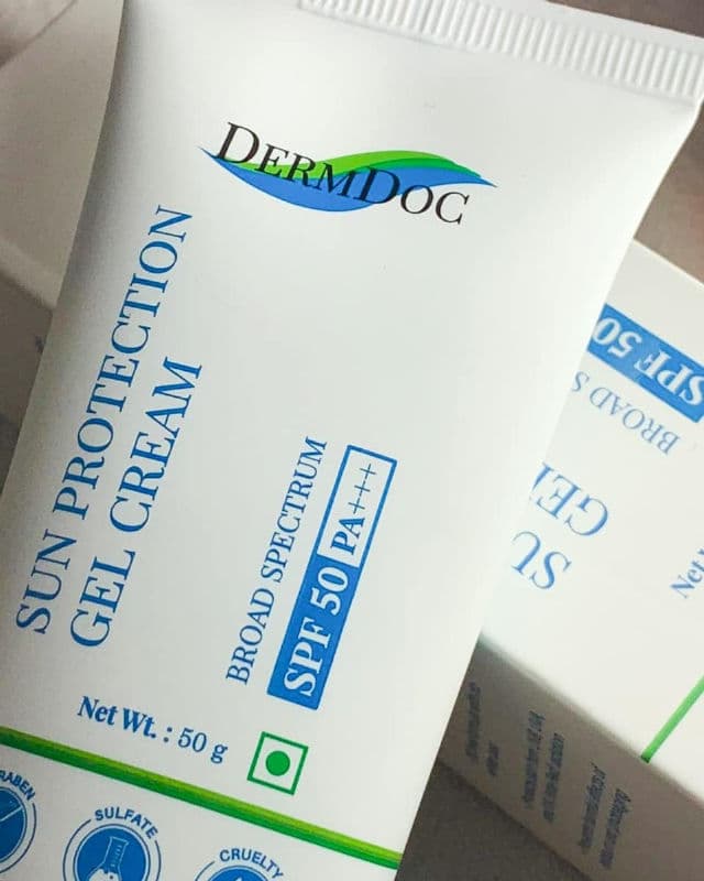 DermDoc Sun Protection Gel Cream SPF 30 PA+++ review photo by seeskincareblog