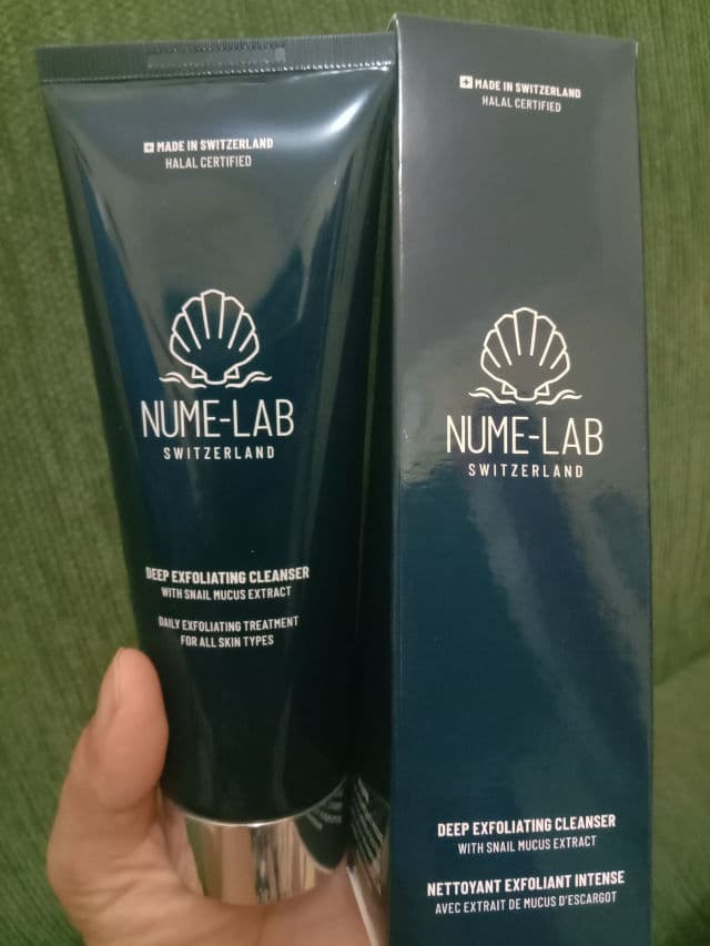 NUME-Lab Deep Exfoliating Cleanser review photo by mrscepiskincare