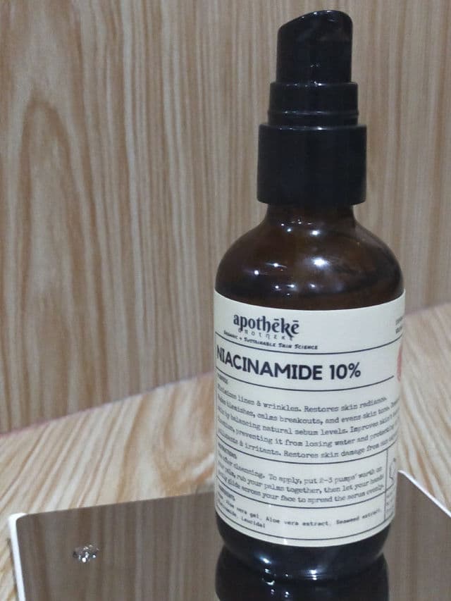 Apotheke Science Niacinamide 10% review photo by shaeyy