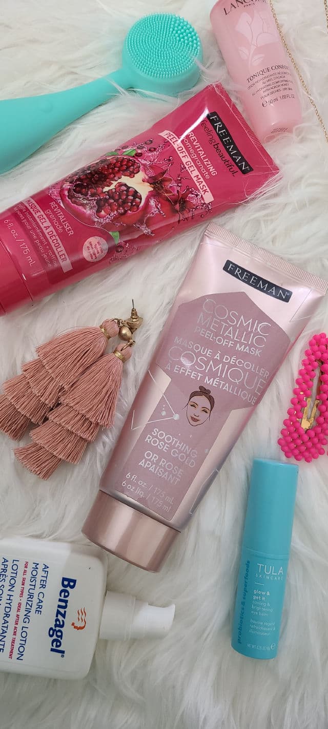 Freeman  Cosmic Soothing Rose Gold Metallic Peel-Off Mask review photo by shagufa