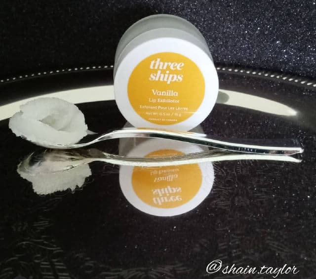 Three Ships Vanilla Lip Exfoliator review photo by Shain