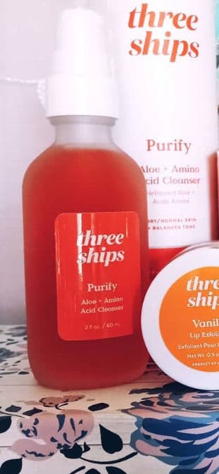 Three Ships Purify Aloe + Amino Acid Cleanser review photo by Shain